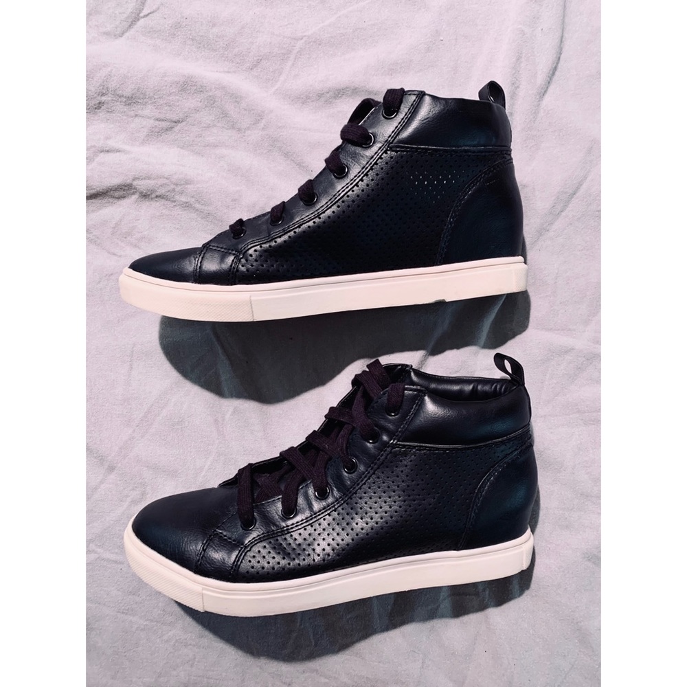 Mossimo Black Perforated Sneakers
